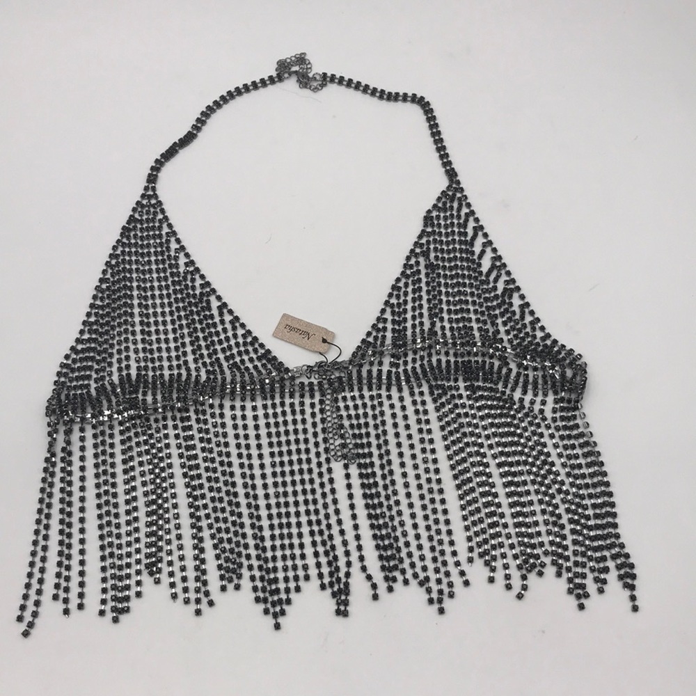 Natasha Rhinestone Bralette
